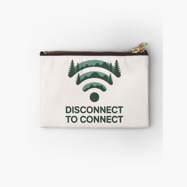 Item preview, Disconnect To Connect Nature Landscape Minimalist designed and sold by SplashTastic.