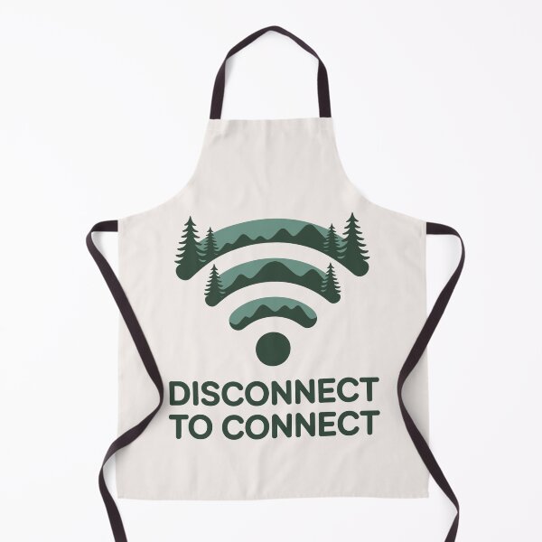 Item preview, Disconnect To Connect Nature Landscape Minimalist designed and sold by SplashTastic.