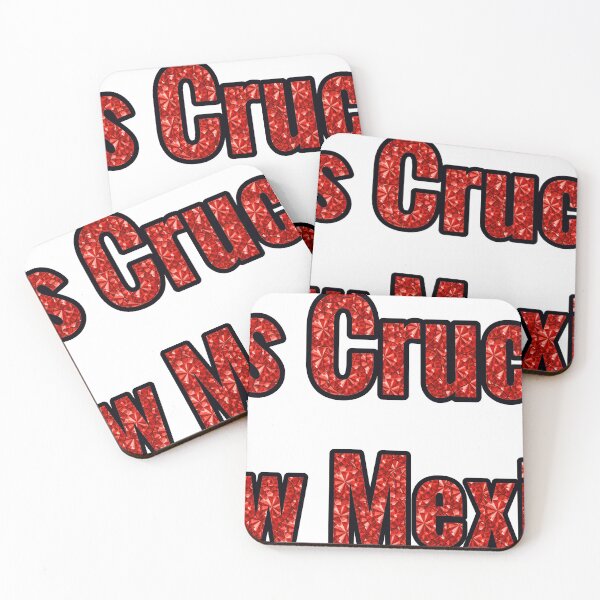 Item preview, Las Cruces New Mexico City Name With Red Rhinestone designed and sold by TheIconSmith.