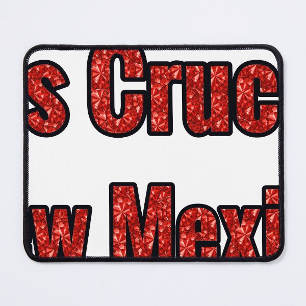 Item preview, Las Cruces New Mexico City Name With Red Rhinestone designed and sold by TheIconSmith.