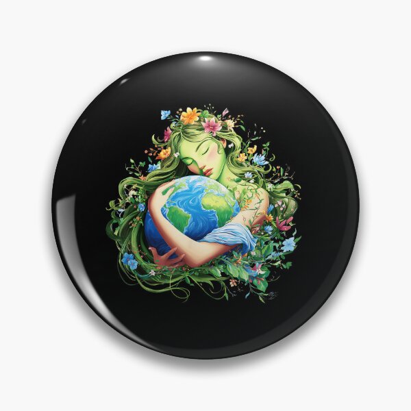 Item preview, Mother Earth Nature Goddess Protect The Planet Design designed and sold by zamiokaline.