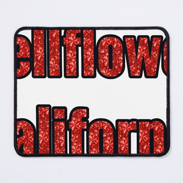 Item preview, Bellflower California City Name With Red Rhinestone designed and sold by TheIconSmith.