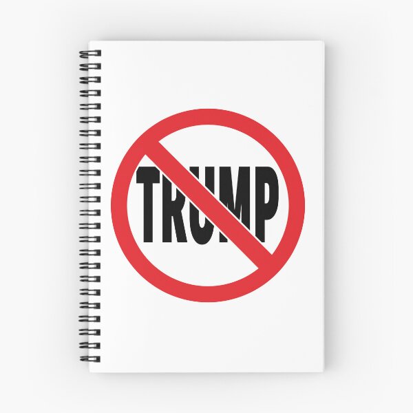 Item preview, No Anti Trump Symbol – Bold Anti Trump Design, Political Satire, Protest Graphic, Minimalist Statement Art designed and sold by BrainBubbleArt.
