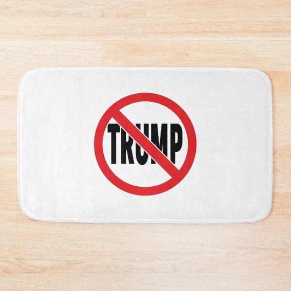 Item preview, No Anti Trump Symbol – Bold Anti Trump Design, Political Satire, Protest Graphic, Minimalist Statement Art designed and sold by BrainBubbleArt.