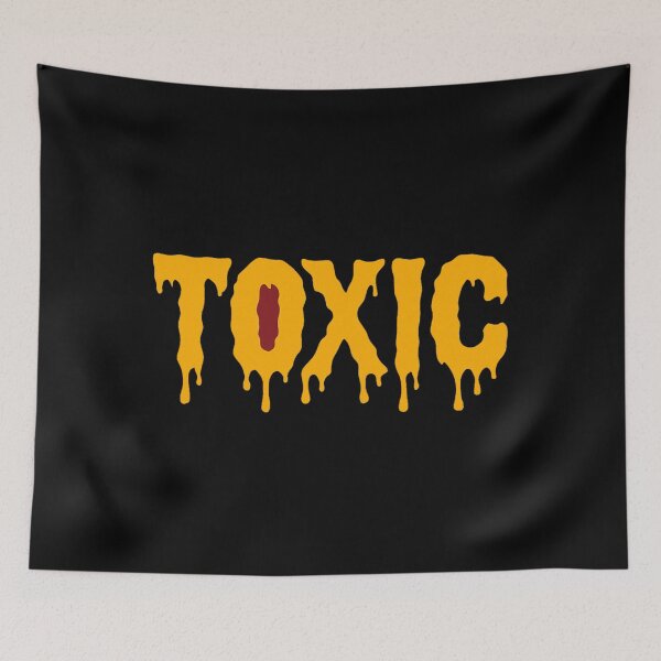 Item preview, Bold TOXIC Dripping Text Graphic – Grunge Hazard Typography for Streetwear & Digital Designs designed and sold by Bright Nest Studio.