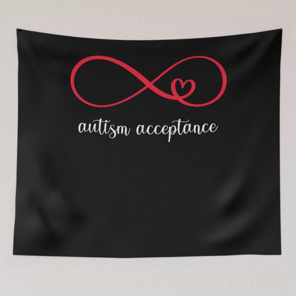 Item preview, Red Instead Autism  Autism-Acceptance designed and sold by Mirandum.