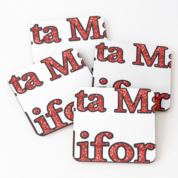 Item preview, Santa Maria California City Name With Red Rhinestone designed and sold by TheIconSmith.