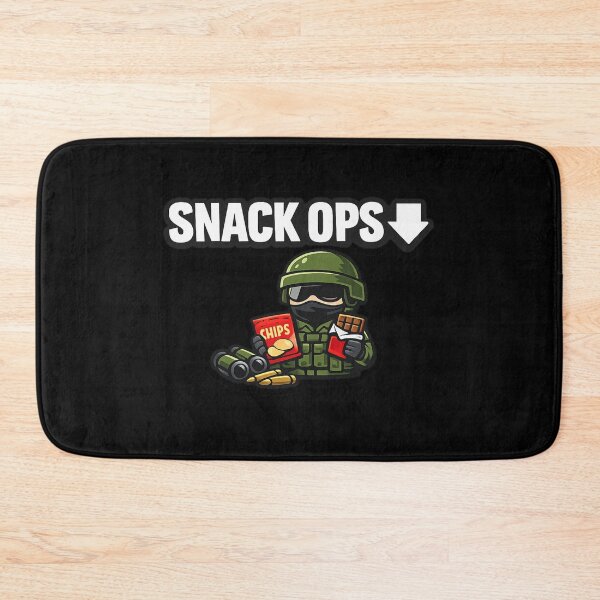 Item preview, SNACK OPS ↓ – Funny Sticker & T-Shirt Design designed and sold by Timeless Junction.