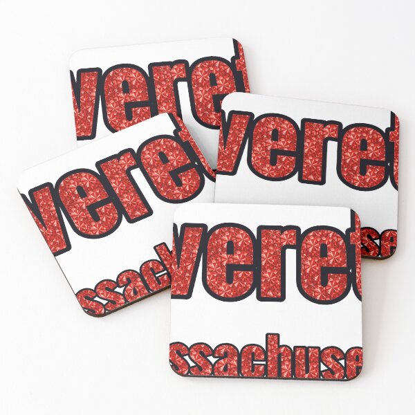 Item preview, Everett Massachusetts City Name With Red Rhinestone designed and sold by TheIconSmith.