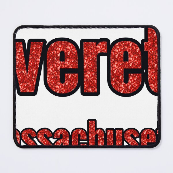 Item preview, Everett Massachusetts City Name With Red Rhinestone designed and sold by TheIconSmith.