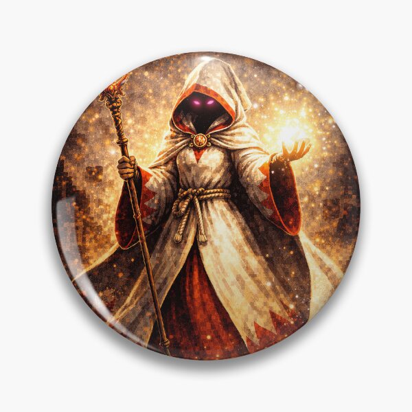Item preview, White Mage Healer Fantasy Spellcaster Art designed and sold by Retr0Tshirts.