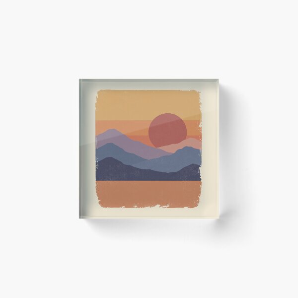 Item preview, Mountain Sunset Vintage. #2 designed and sold by EunsooLee.