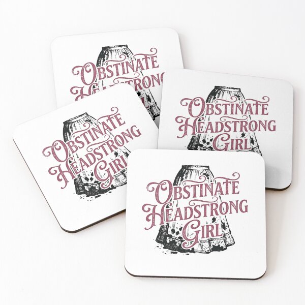 Item preview, Obstinate Headstrong Girl Pride And Prejudice Quote designed and sold by Fenay Designs.
