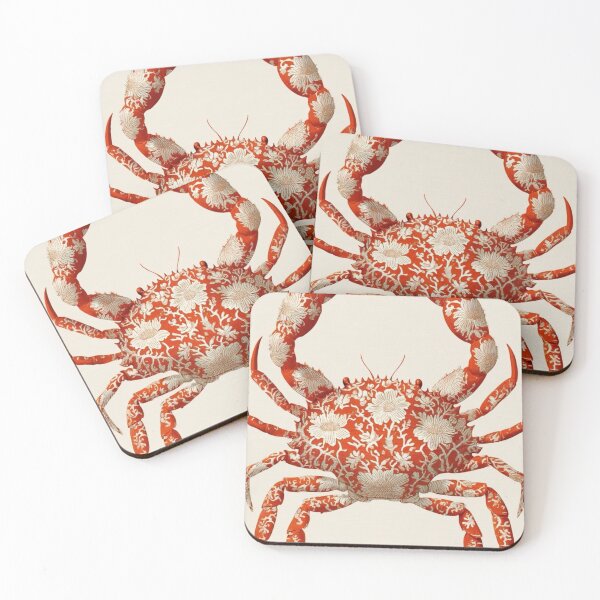 Item preview, Ceramic Crab Ocean Wall Art Print designed and sold by T4nv.