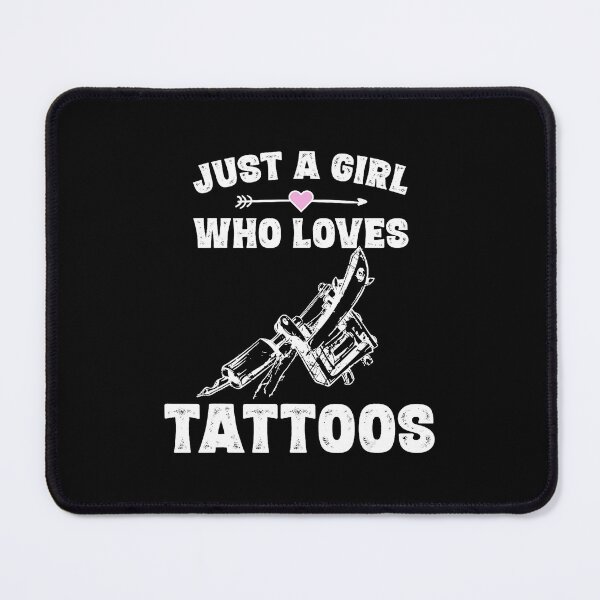Item preview, Just A Girl Who Loves Tattoos Tattoo Lover Design designed and sold by Modaozushi216.