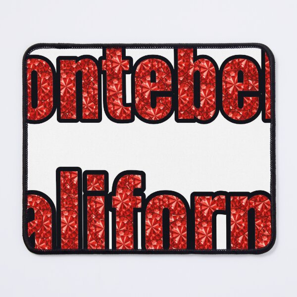 Item preview, Montebello California City Name With Red Rhinestone designed and sold by TheIconSmith.