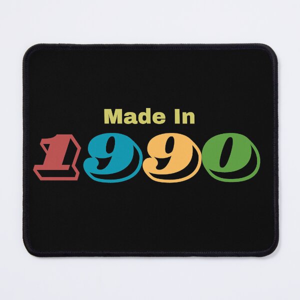Item preview, Made In 1990 - Retro Vintage Style Birthday Gift designed and sold by UsagiPrint.