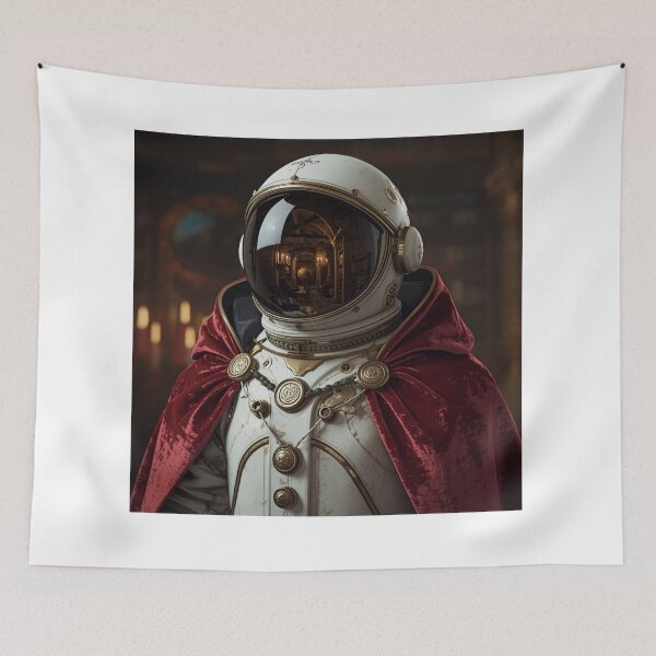 Item preview, The Voyager of Ages - Renaissance Astronaut designed and sold by THEARTCURATİON .