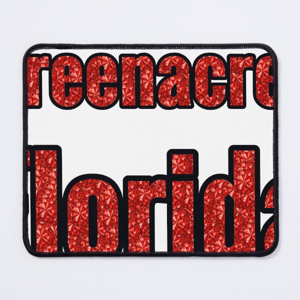 Item preview, Greenacres Florida City Name With Red Rhinestone designed and sold by TheIconSmith.