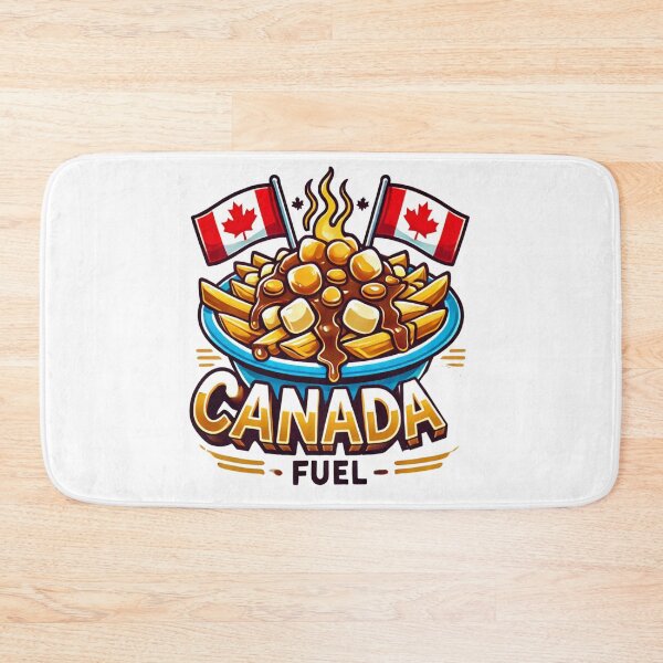 Item preview, Canada Fuel Poutine Design – Funny Canadian Fries, Gravy & Maple Syrup Food Art designed and sold by Globalcitytees.