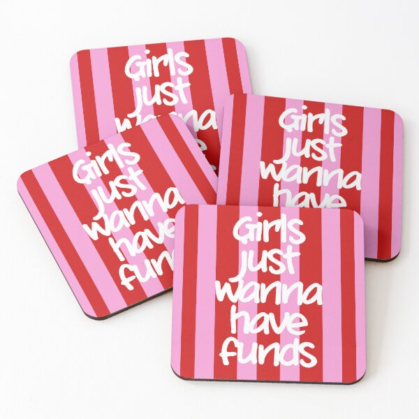 Item preview, Girls Just Wanna Have Funds designed and sold by MariePopPrints.