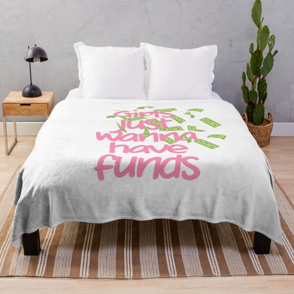Item preview, Girls Just Wanna Have Funds designed and sold by MariePopPrints.