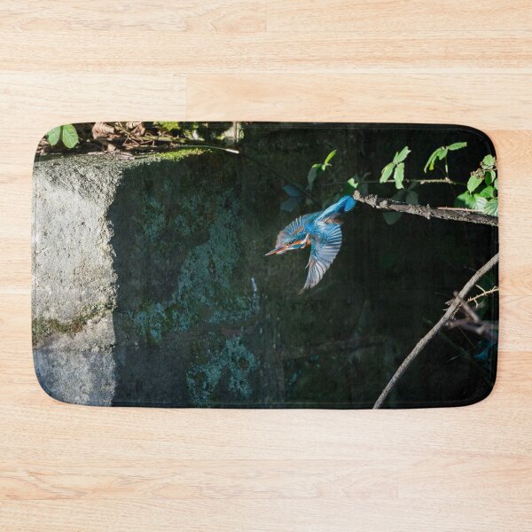 Item preview, Common Kingfisher (Alcedo atthis) diving from it's branch designed and sold by Stephen Jarman.