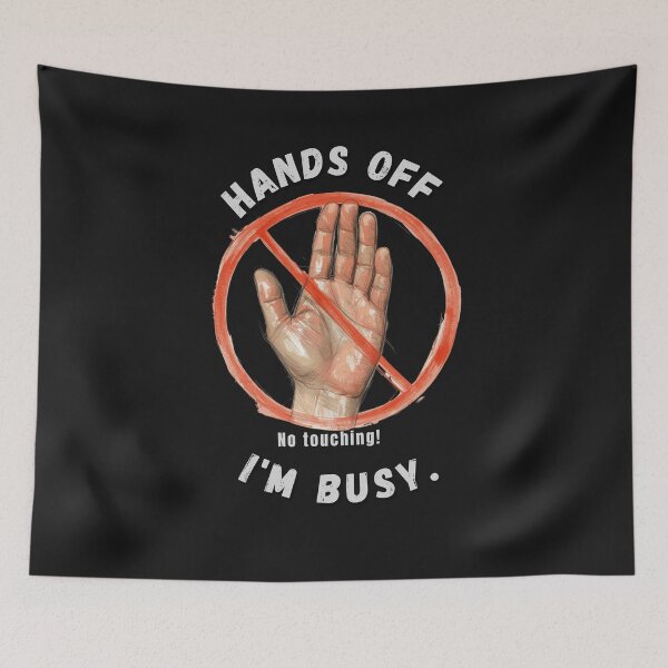 Item preview, Hands off! designed and sold by Freeform Flow by Caroline.
