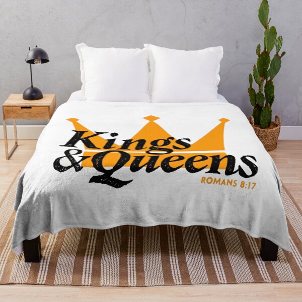 Item preview, Kings & Queens Romans 8:17 Graphic – Inspirational Christian Royalty Design for Faith‑Based Products designed and sold by Bright Nest Studio.