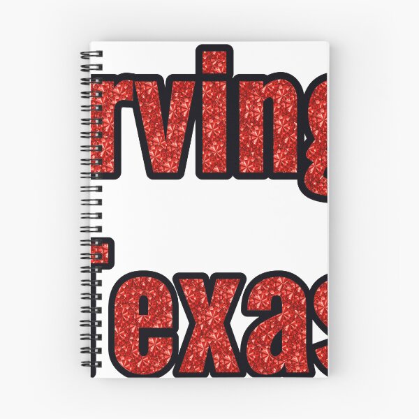 Item preview, Irving Texas City Name With Red Rhinestone designed and sold by TheIconSmith.