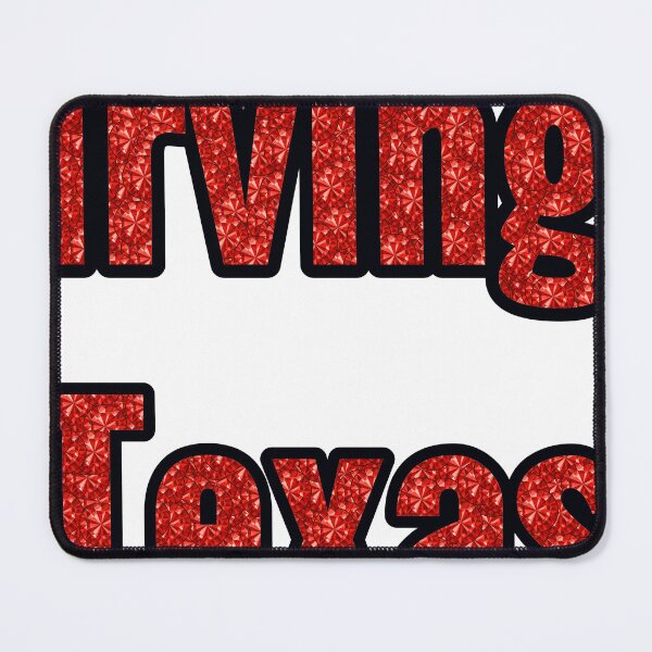 Item preview, Irving Texas City Name With Red Rhinestone designed and sold by TheIconSmith.