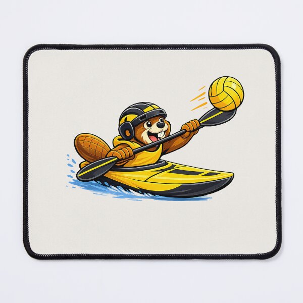 Item preview, Beaver Canoe Polo Goalie Quick Save designed and sold by Ombrya.