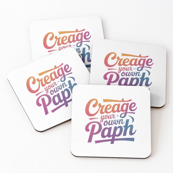 Item preview, Create Your Own Path Motivational Quote | Minimalist Typography Design | Inspirational Aesthetic designed and sold by jogmayashop.