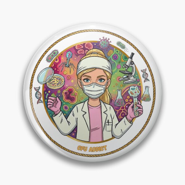 Item preview, CFU addict (microbiologist) designed and sold by Nurse Eve.