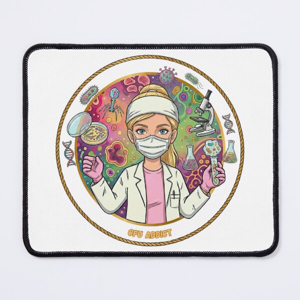 Item preview, CFU addict (microbiologist) designed and sold by Nurse Eve.