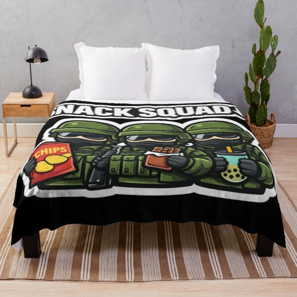 Item preview, SNACK SQUAD ↓ – Funny Sticker & T-Shirt Design designed and sold by Timeless Junction.