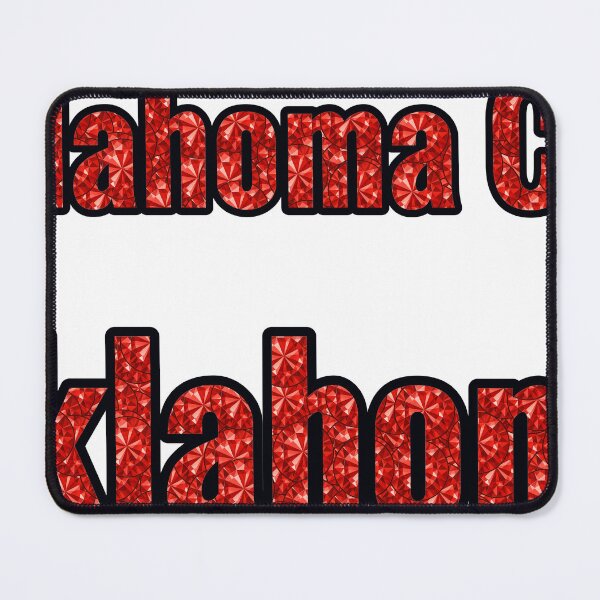 Item preview, Oklahoma City Oklahoma City Name With Red Rhinestone designed and sold by TheIconSmith.
