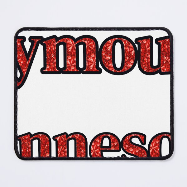 Item preview, Plymouth Minnesota City Name With Red Rhinestone designed and sold by TheIconSmith.
