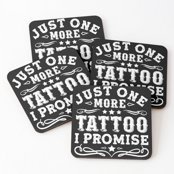 Item preview, Just One More Tattoo I Promise Vintage Style Design designed and sold by Modaozushi216.
