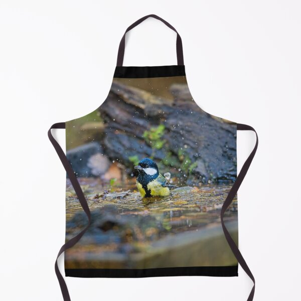 Item preview, Great tit takes a bath (Parus major) designed and sold by Stephen Jarman.