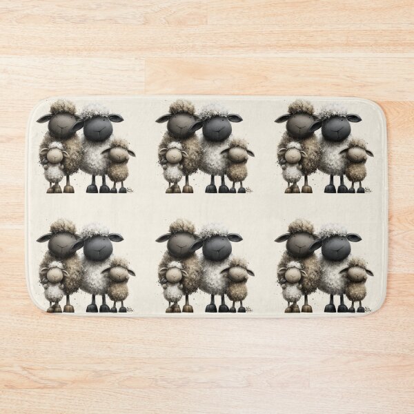 Item preview, Gorgeous Valais Sheep ' The Luvvies ’ BY SHiRLeY MacARTHuR designed and sold by Shirley MacArthur Art.