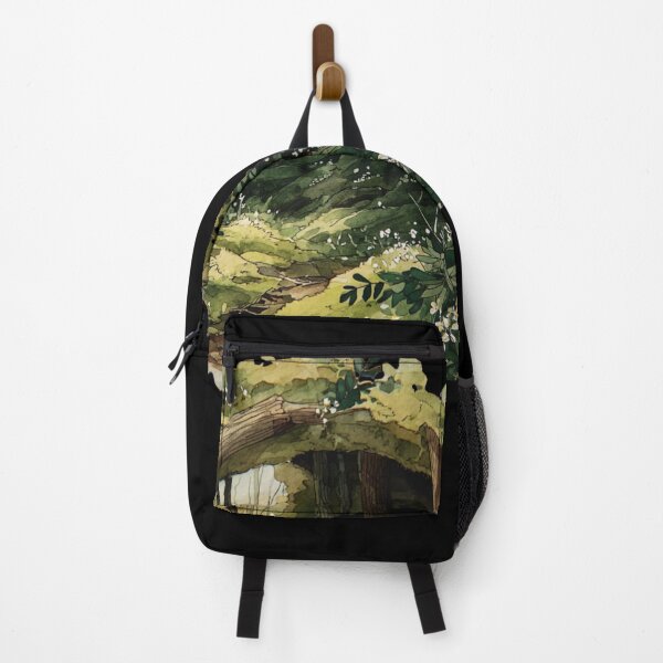 Item preview, Secret Mossy Forest Den Watercolor designed and sold by kndzxf.