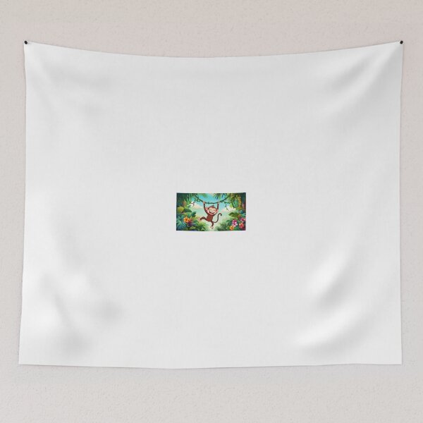 Item preview, Colorful Jungle Monkey – Vibrant Safari Design designed and sold by Mugged & Inspired.