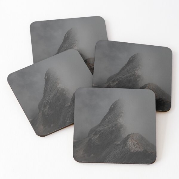 Item preview, Foggy Mountains Landscape designed and sold by NicolasGlowArt.