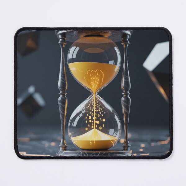 Item preview, Digital Eternity - The Melting Hourglass designed and sold by THEARTCURATİON .