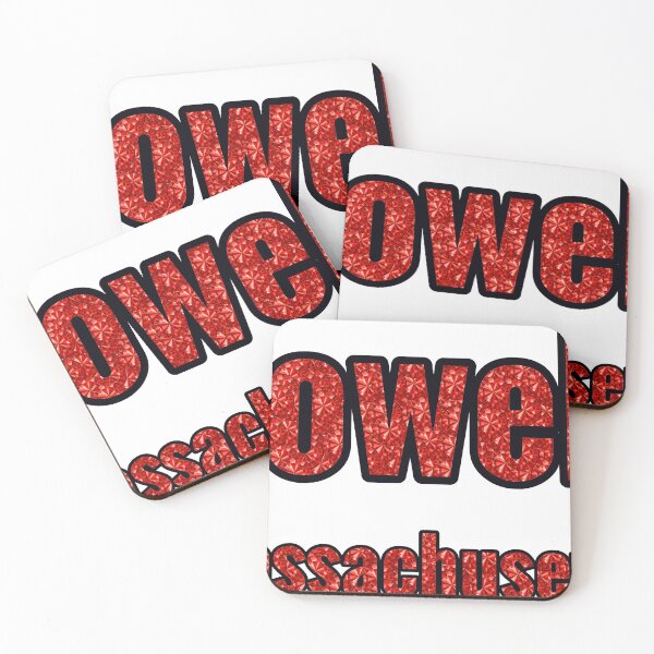 Item preview, Lowell Massachusetts City Name With Red Rhinestone designed and sold by TheIconSmith.