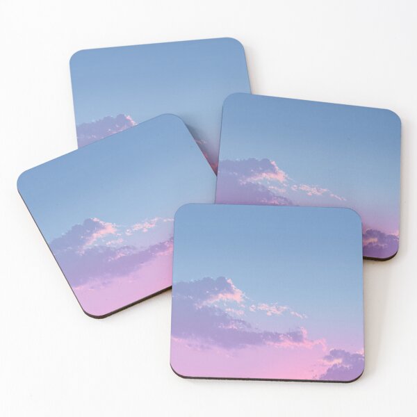 Item preview, Dreamy Pink Purple Sky With Soft Clouds Sunset designed and sold by EL-Lebedenko.