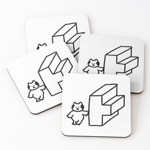 Item preview, a Cat next to ㅏ designed and sold by superbaechoo.