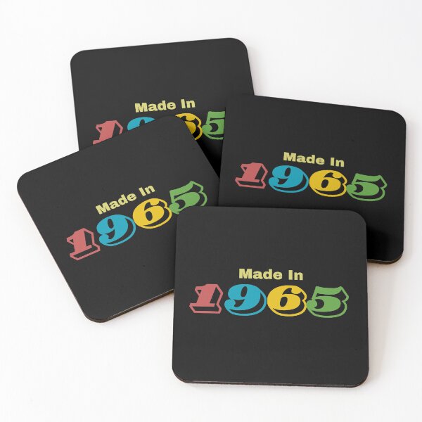 Item preview, Made In 1965 - Retro Vintage Style Birthday Gift designed and sold by UsagiPrint.