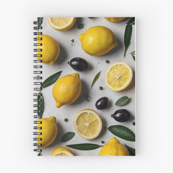 Item preview, Mediterranean Bliss in Lemon & Olive Tones designed and sold by FilMate.